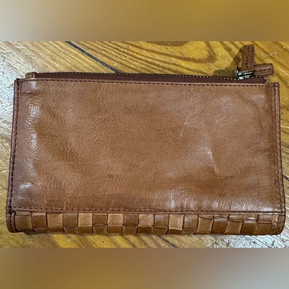 Artisan Woven Leather Wallet - Picture 2 of 7